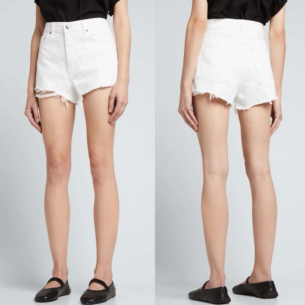 GRLFRND white denim short
